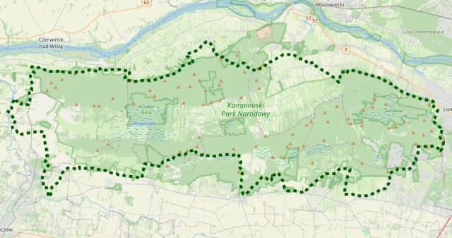 Mapa trasy rowerowej Green Velo - odkryj najlepsze miejsca w Polsce Mapa trasy rowerowej Green Velo - odkryj najlepsze miejsca w Polsce